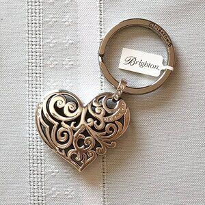 Brighton Madrid Heart Handbag Charm Key Fob